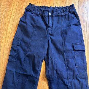 Lane Bryant Women's Navy Cargo Jeans